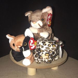 3 TY Beanie Babies 